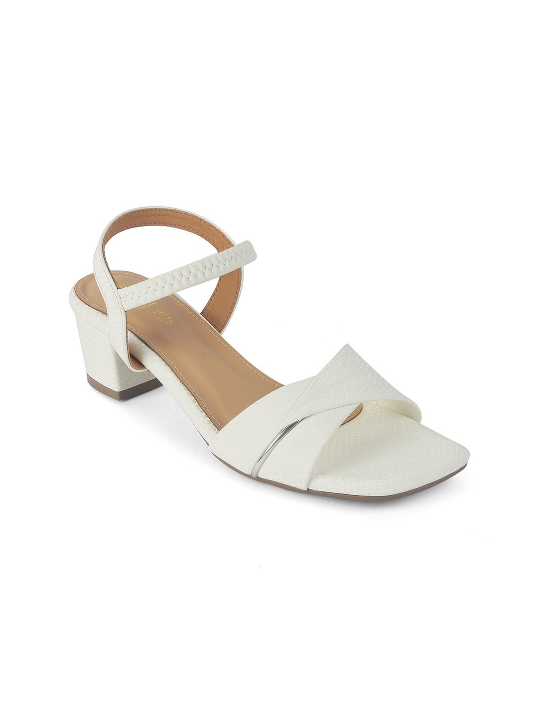 

Tresmode Block Sandals, White