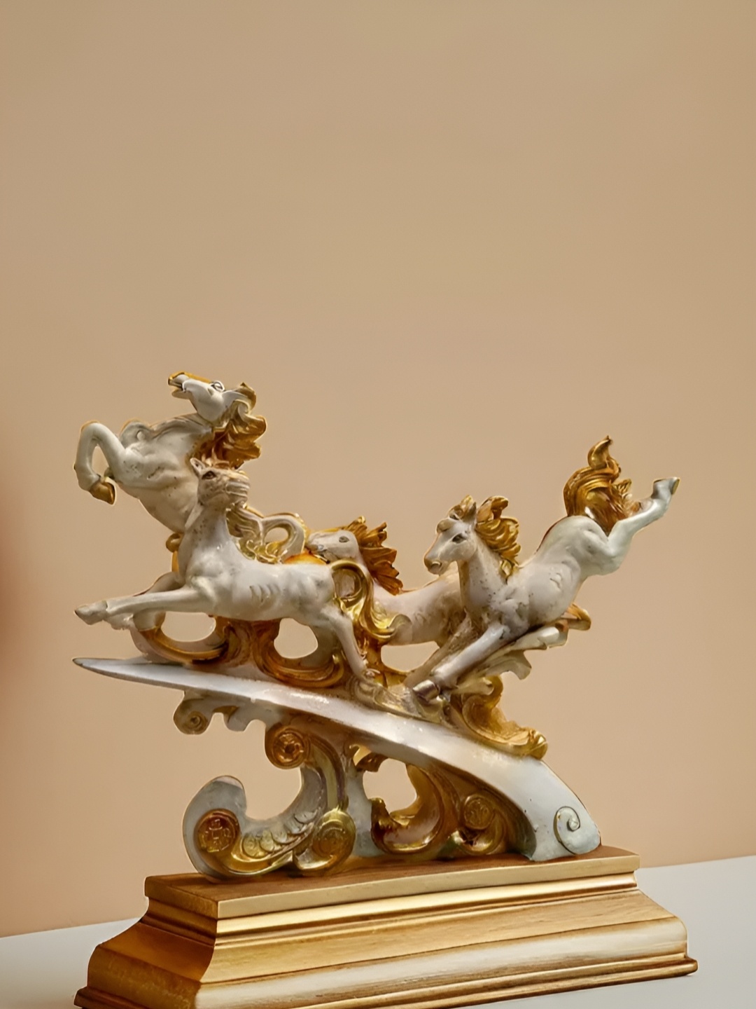 

SANKALAN CREATIONS Multicoloured Figurine Showpiece, Multi
