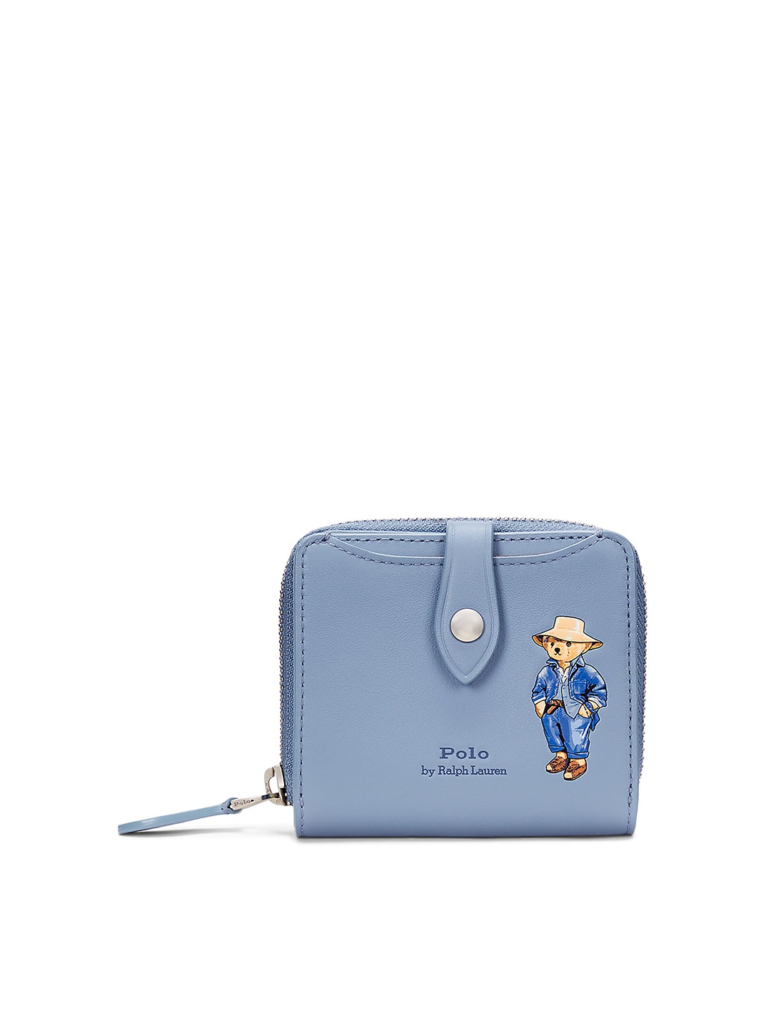 

Polo Ralph Lauren Women Printed Leather Wallet, Blue