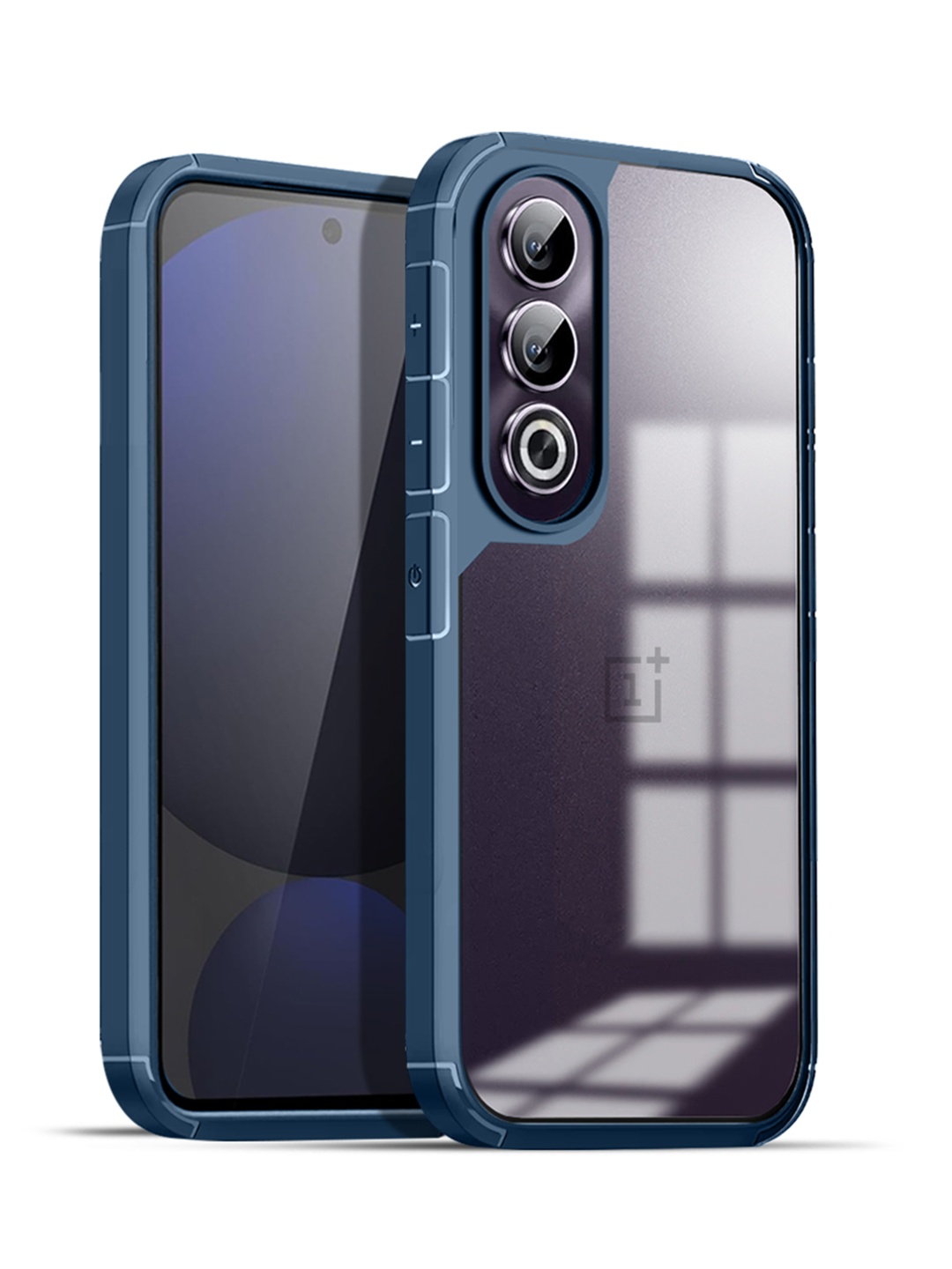

Karwan Nord CE 4 5G Shockproof Bumper Back Case, Blue
