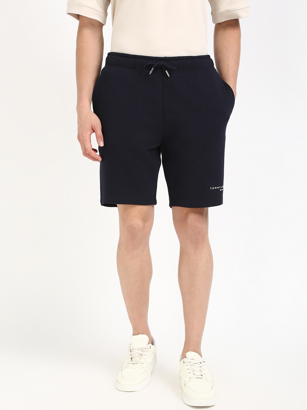 

Tommy Hilfiger Men Cotton Shorts, Navy blue