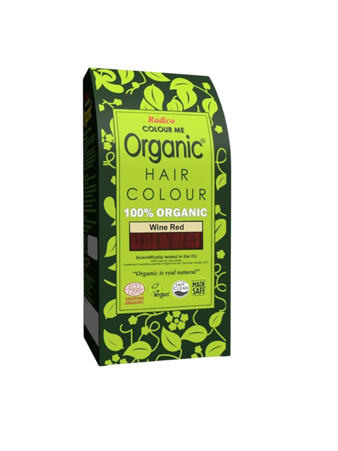 

Radico Colour Me Organic Hair Colour- 100 g- Wine Red, Maroon