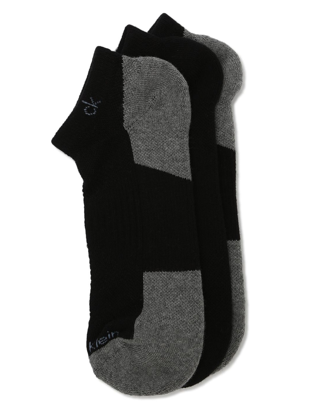 

Calvin Klein Women Pack Of 3 Colorblocked Ankle-Length Socks, Black