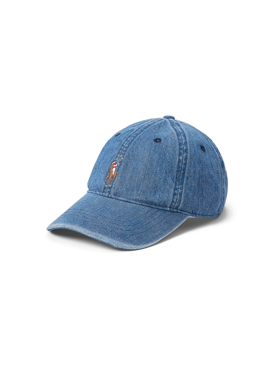 

Polo Ralph Lauren Men Indigo Denim Ball Cap, Blue