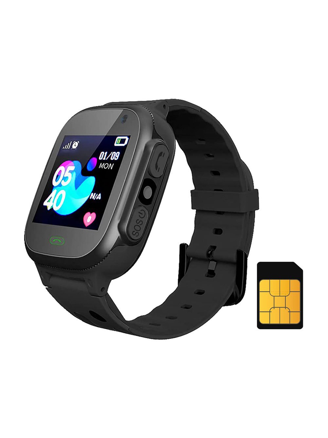 

sekyo Kids Secura Pink Smartwatch, Black