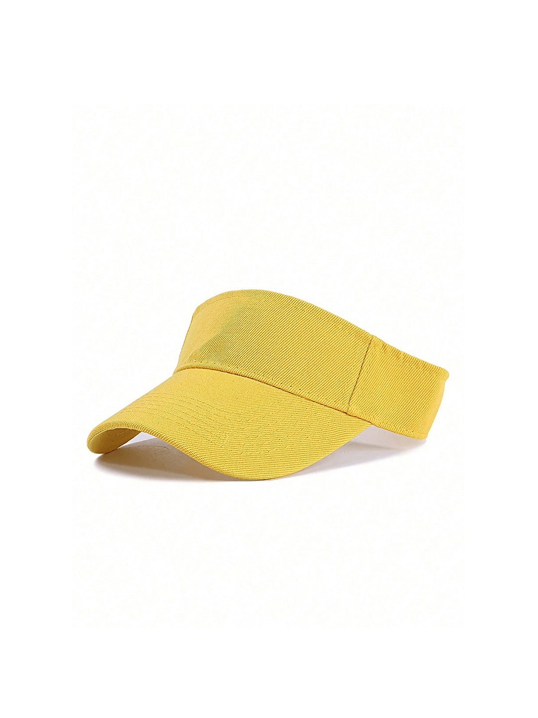 

Infispace Unisex Cotton Adjustable Sports Sun Visor Cap, Yellow