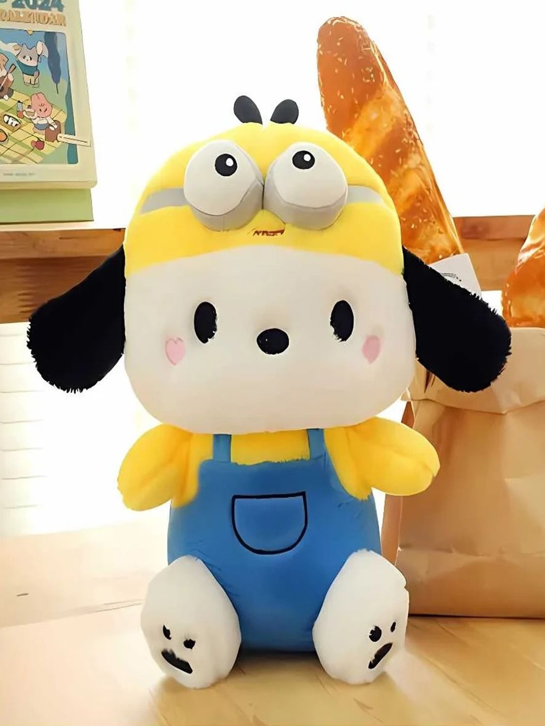 

MUREN Microfibre Filled Non-Allergic Core Soft Toys and Dolls, Yellow