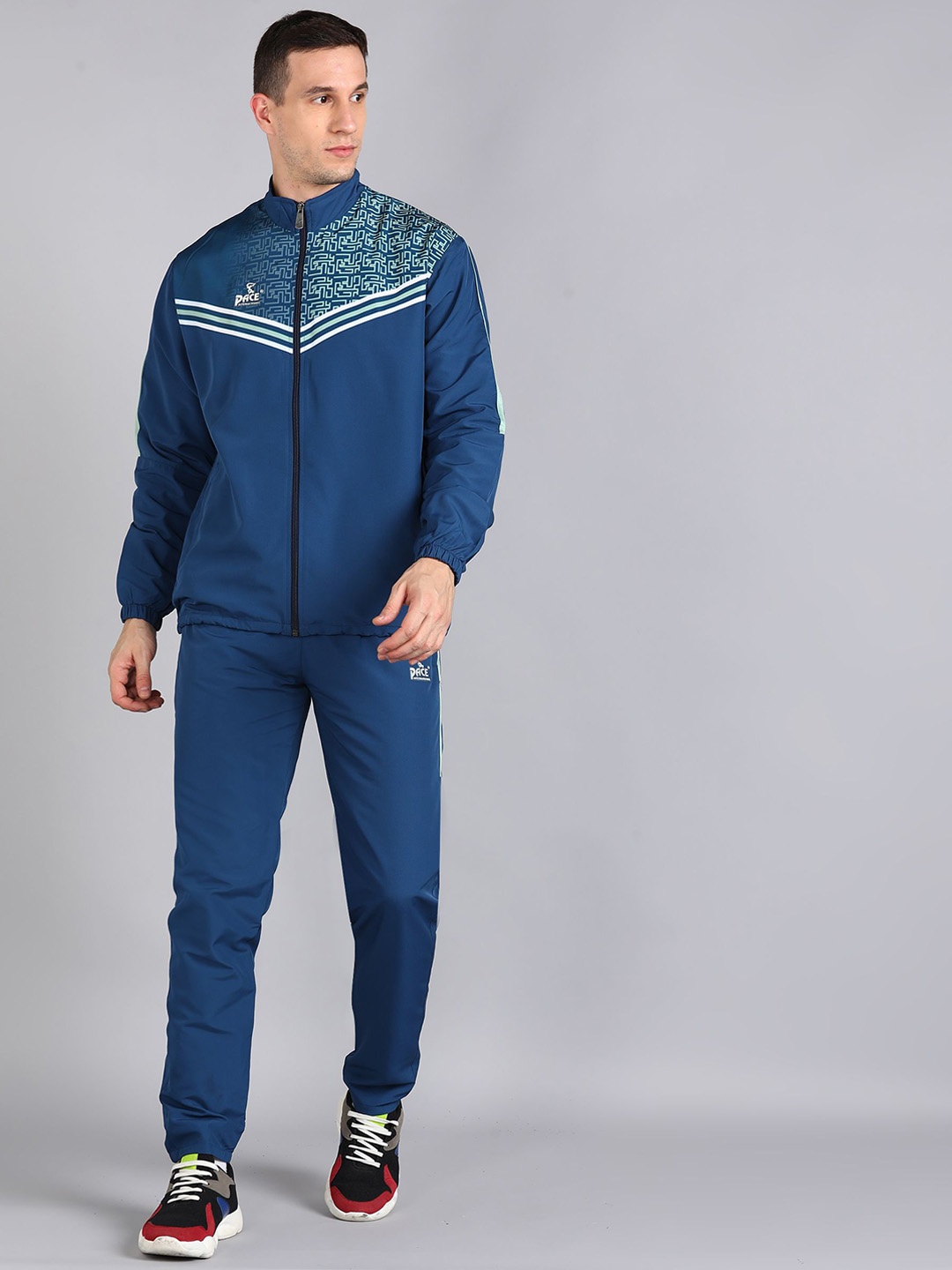 

Pace International Graphic Printed Tracksuit, Blue
