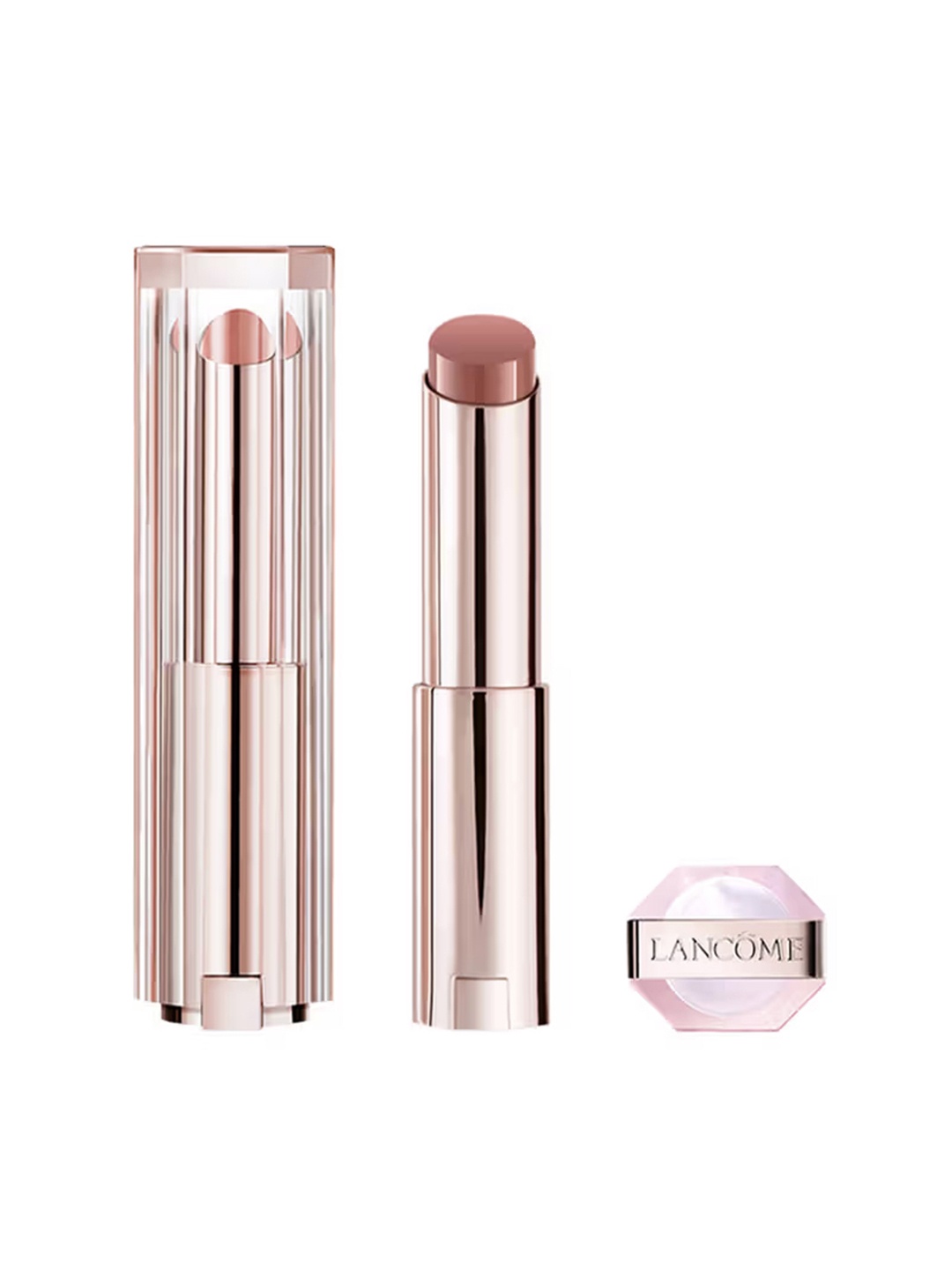 

Lancome Lip Idole Non-Sticky Butterglow Glossy Lip Balm - Shade Throwing Beige 21, Nude