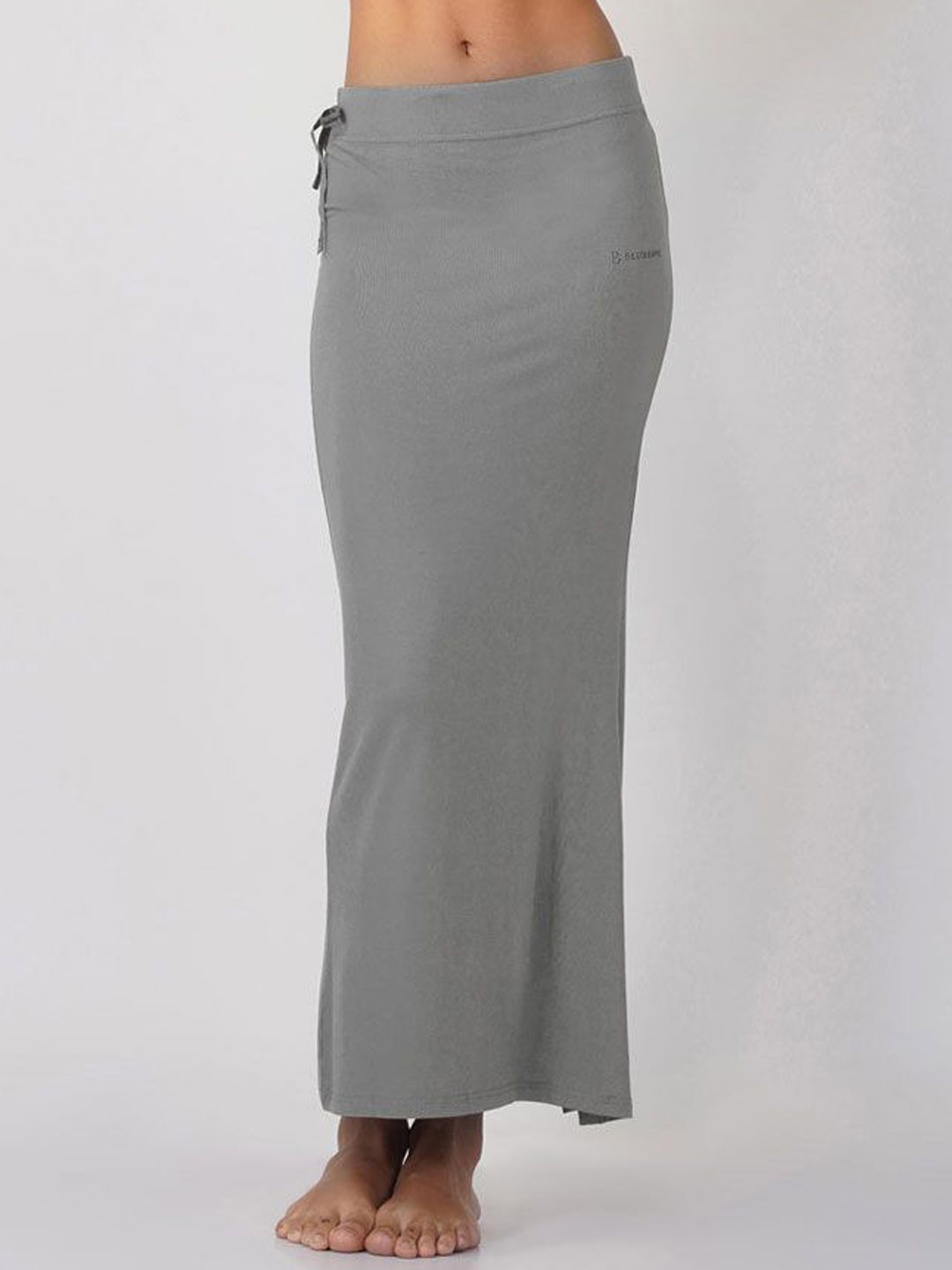 

B BLUBERYL - Comfort Inside Out Women Stretchable Saree Shapewear, Grey