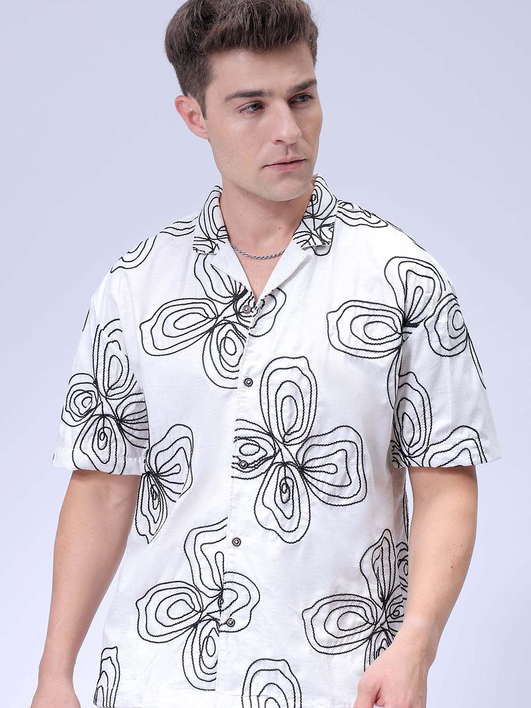 

The Indian Garage Co Men Opaque Casual Shirt, Beige