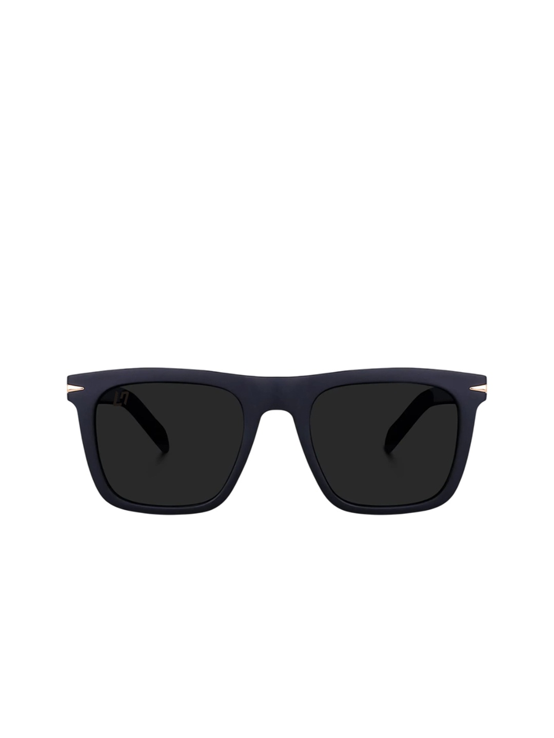 

LIAN NUR Unisex Oversized Sunglasses with UV Protected Lens, Black