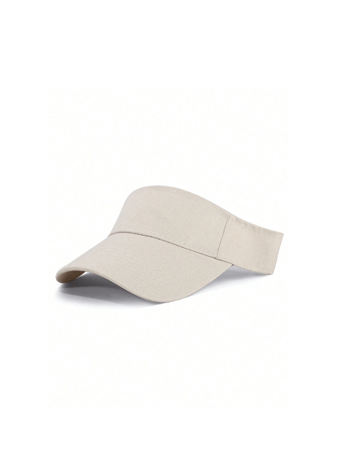 

Infispace Unisex Cotton Adjustable Sports Sun Visor Cap, Grey