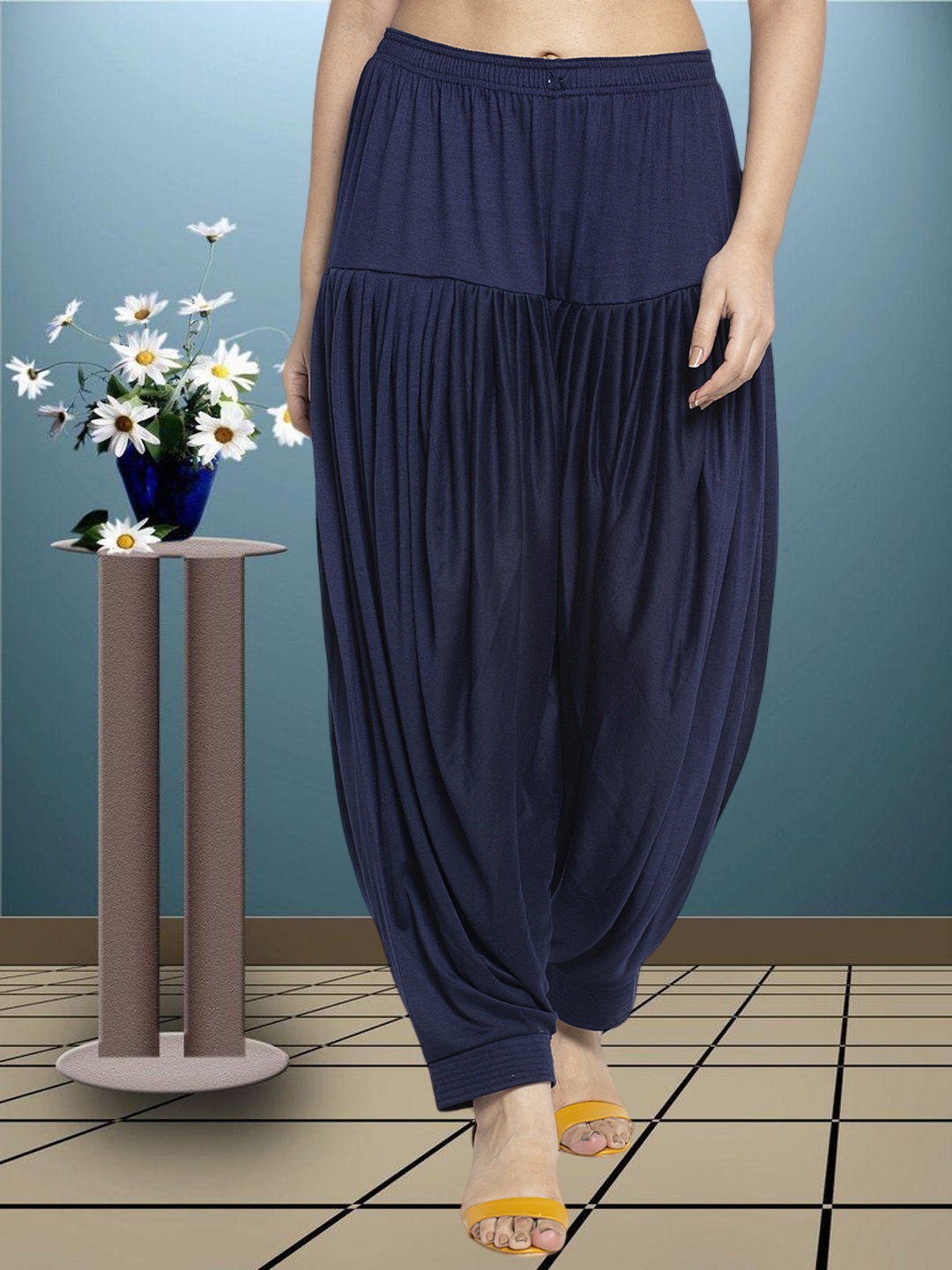 

GRACIT Loose-Fit Patiala, Navy blue