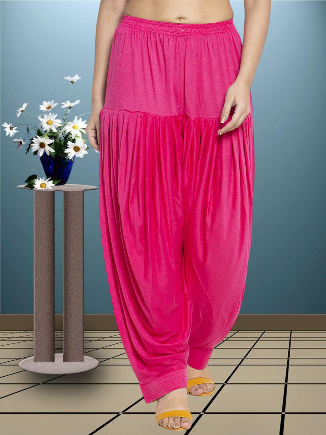 

GRACIT Mid Rise Patiala, Pink