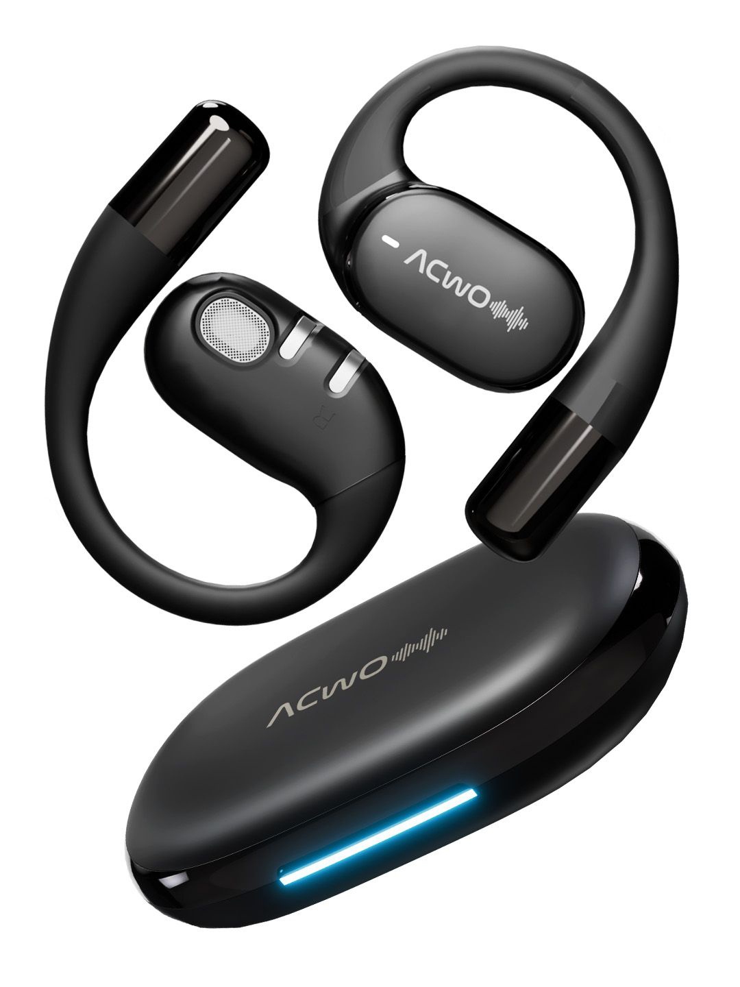 

ACwO DwOTS Bluetooth Headphone - Silver Black