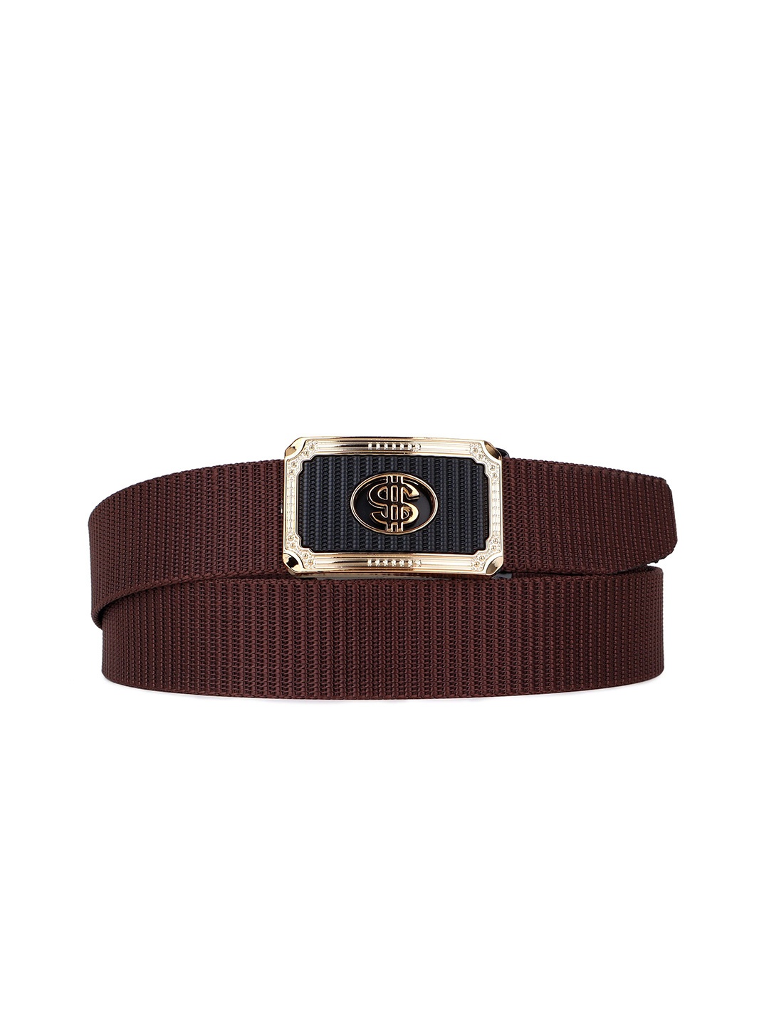 

Provogue Men Textured Belt, Brown