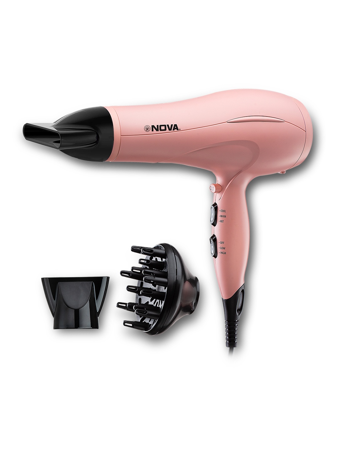 

NOVA NHP 8217 1800 W Professional Hair Dryer - Pink