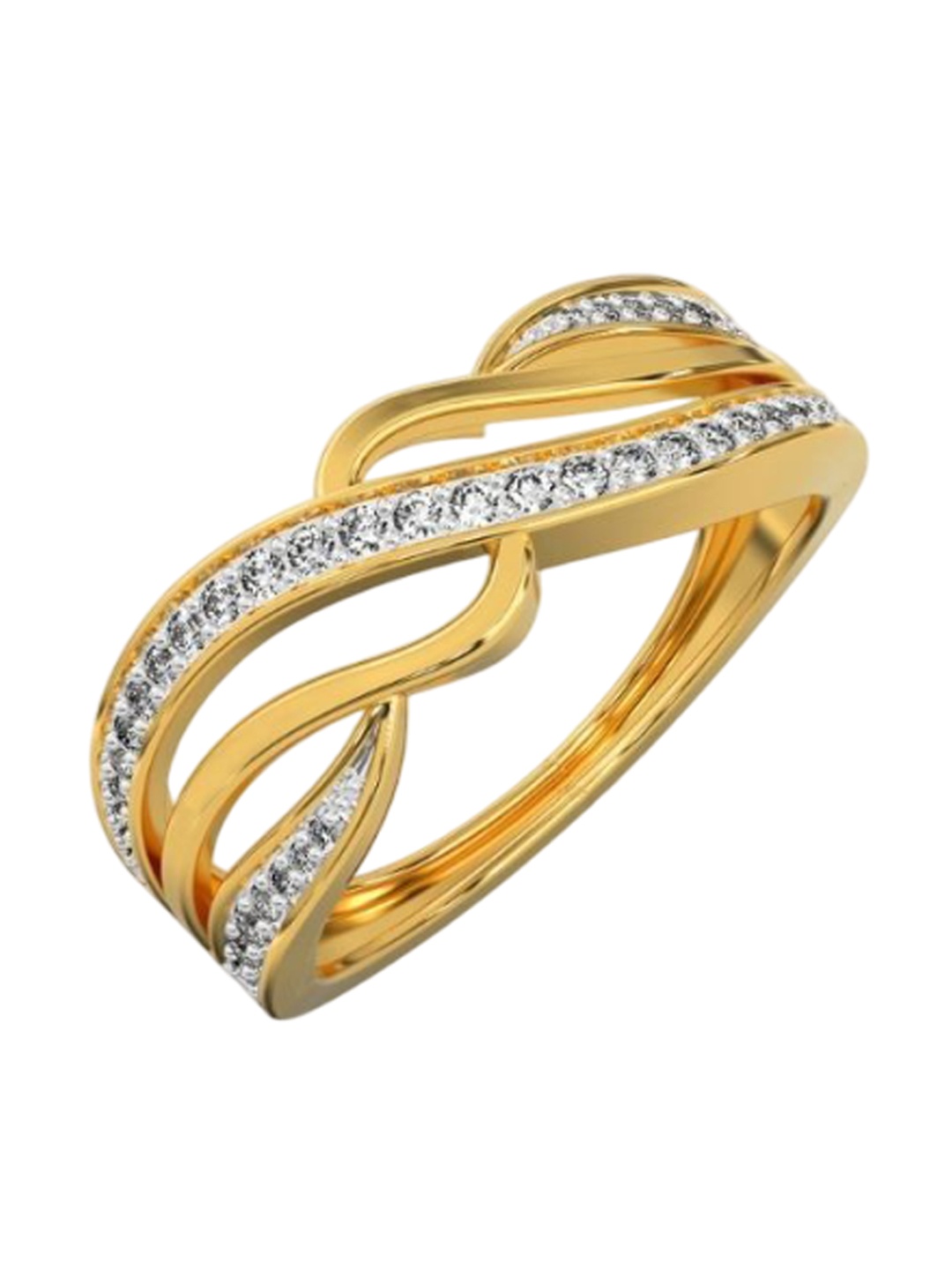 

Sleek Diamond Ring, Yellow