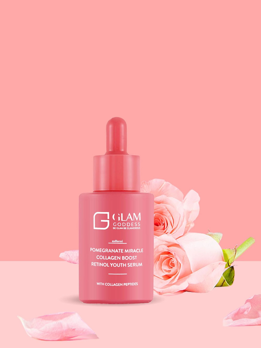 

Adbeni Glam Goddess Pomegranate Miracle Collagen Boost Retinol Youth Serum - 30 ml, Transparent