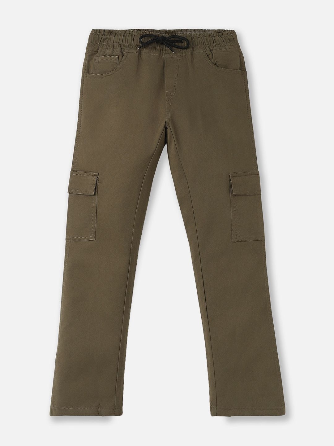 

Urbano Juniors Boys Cargos Trousers, Olive