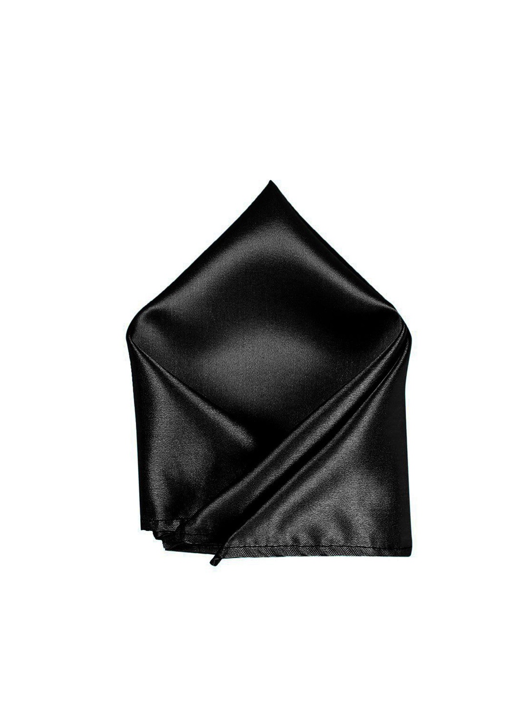 

Blacksmith Solid Silk Pocket Squares, Black