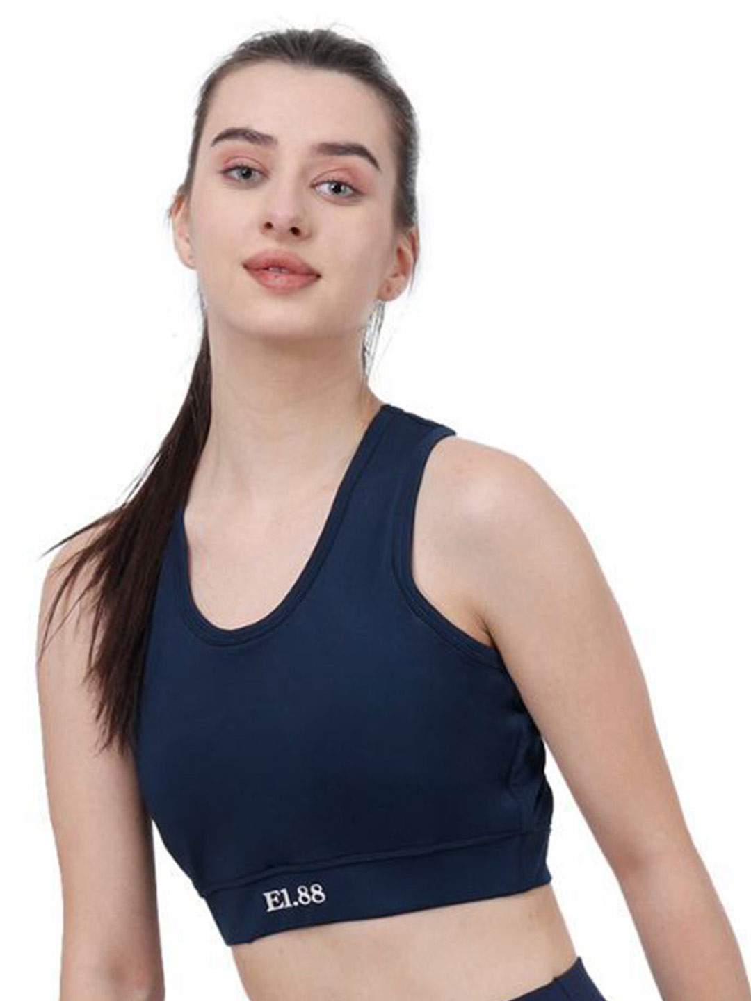 

E1.88 Women Full Coverage Lightly Padded Bra, Blue