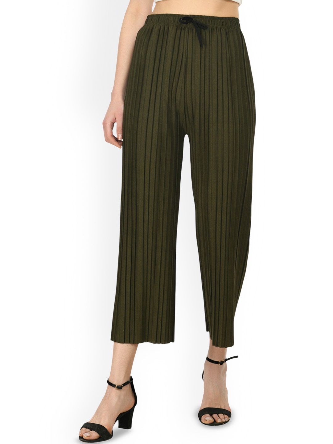 

Purser Women Original Regular Fit Regular Trousers, Green