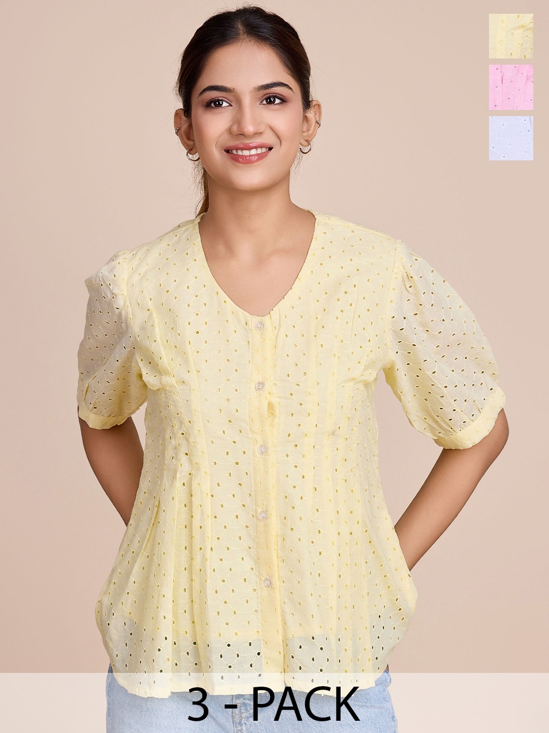 

HOUSE OF MIRA Cotton Top, Multi