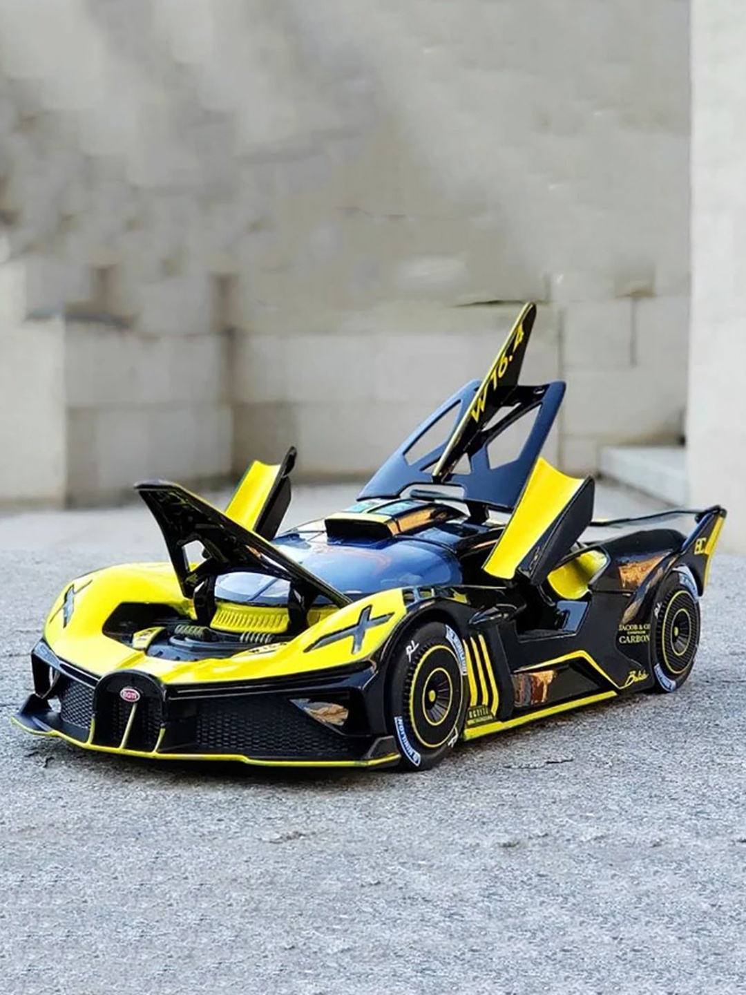 

UKAXA Kids Toy Car, Yellow