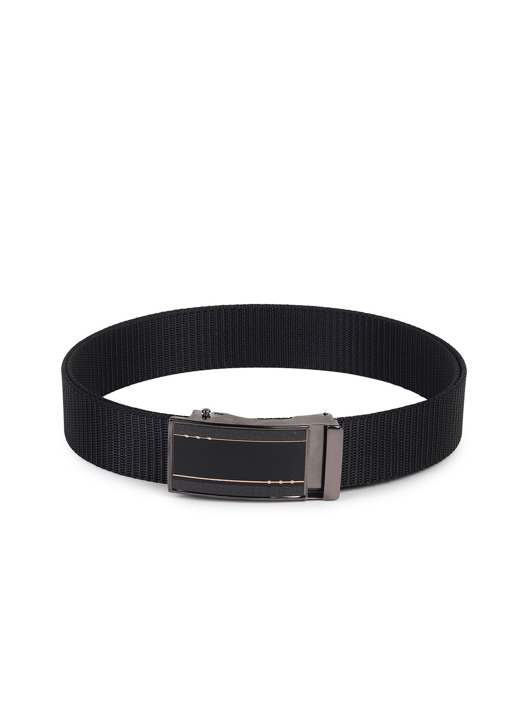 

Provogue Men Textured Belt, Black