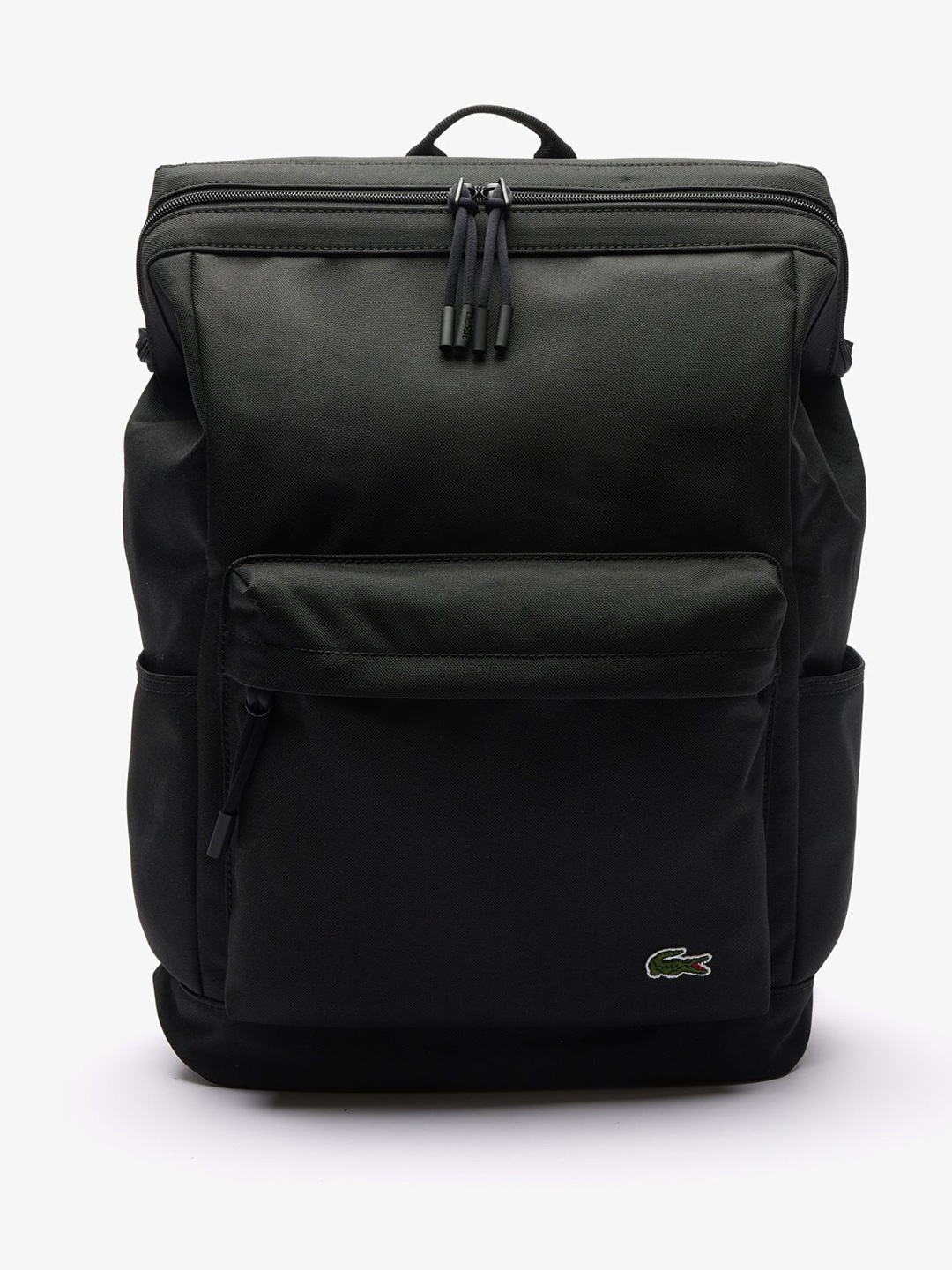 

Lacoste Neocroc Unisex Rectangular With Laptop Compartment Backpack, Black