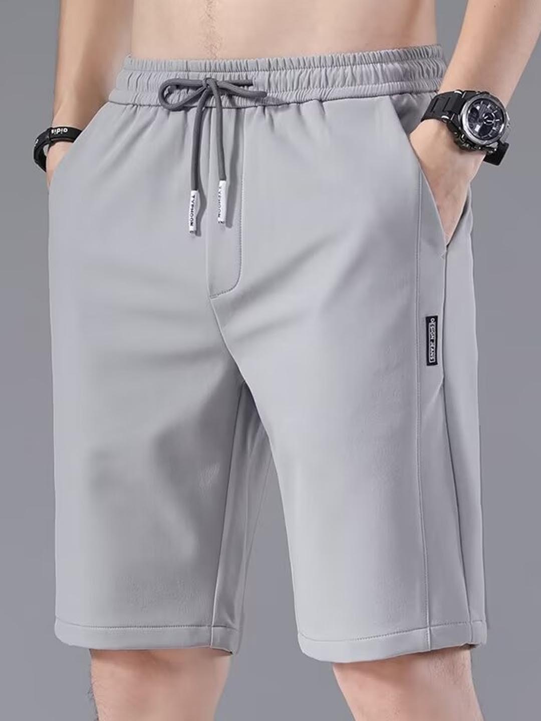 

StyleCast Men Regular Fit Shorts, Grey