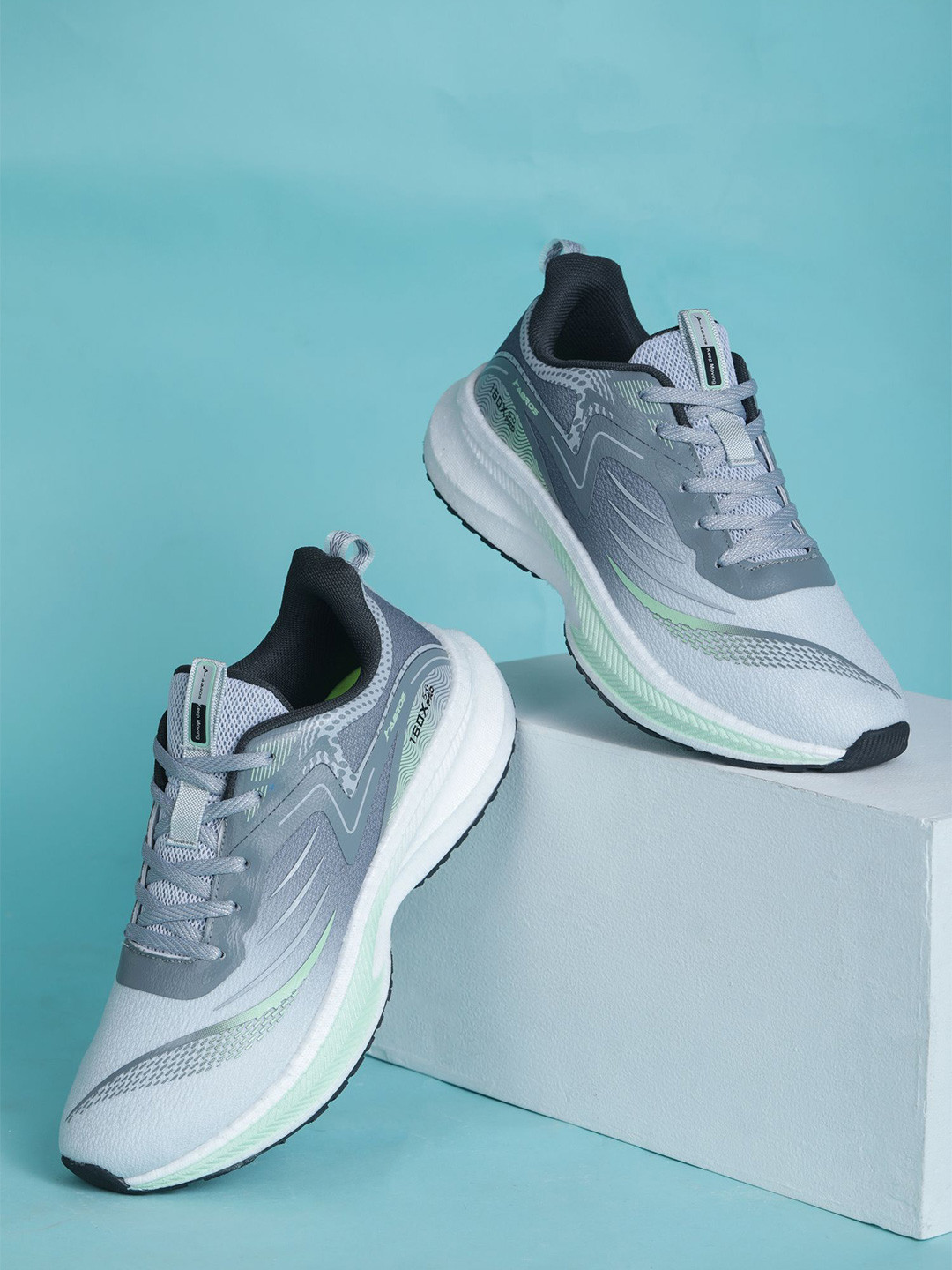 

ABROS ASTRO Men Mesh Running Shoes, Grey