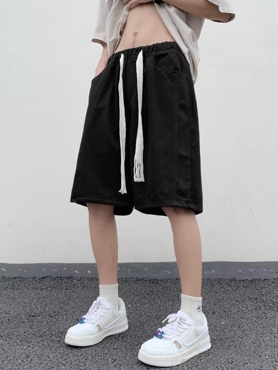 

StyleCast Men Regular Shorts, Black