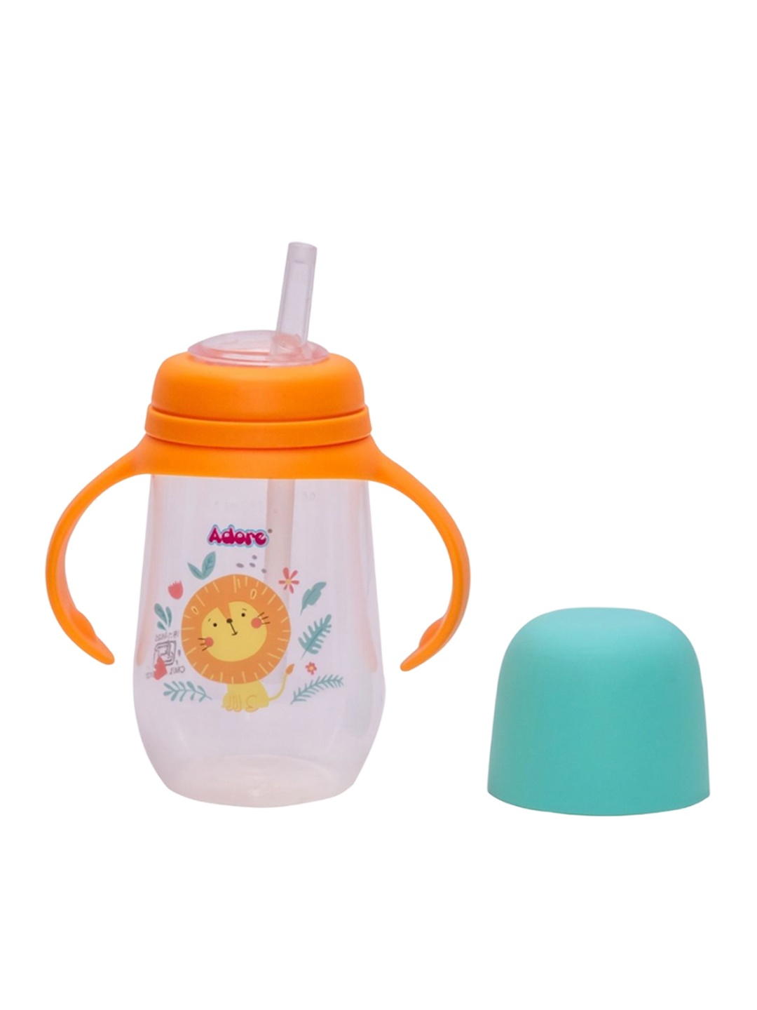 

Adore Kids Printed BPA Free Sipper Bottle, Orange