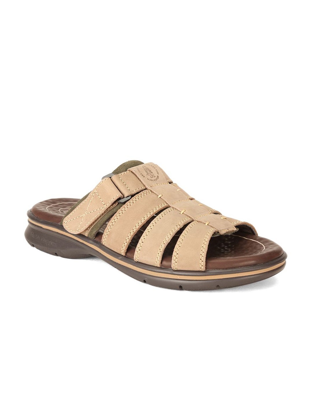 

Hush Puppies Men Causal Slip-On Comfort Sandals, Beige