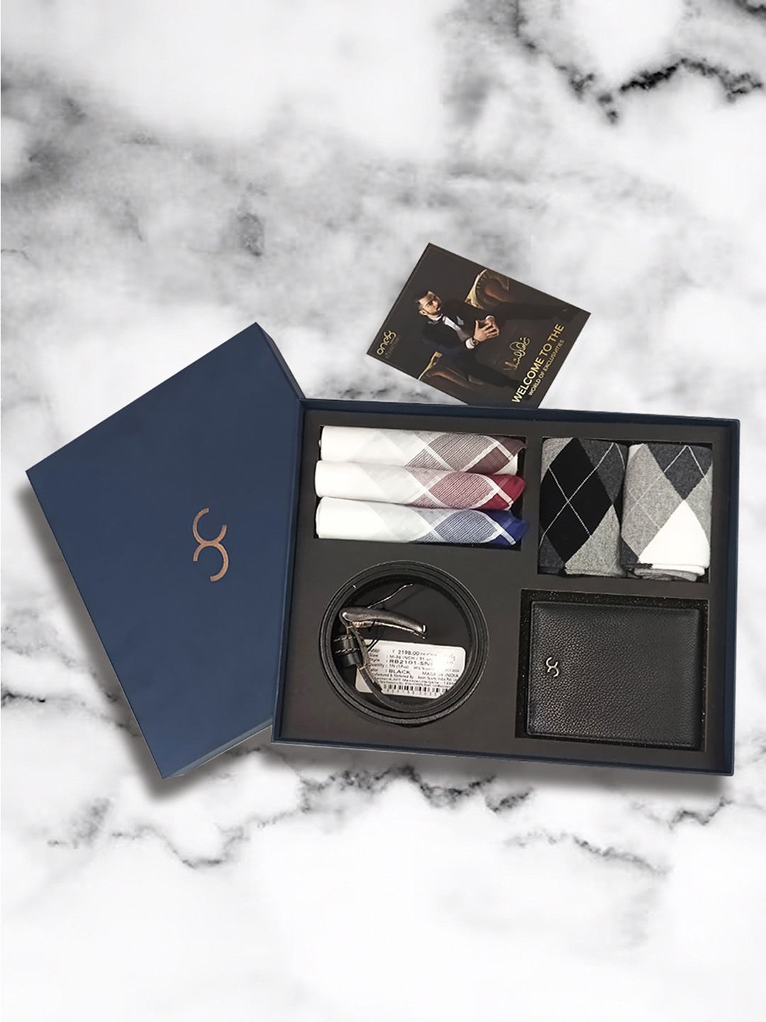 

One8 Men Accessory Gift Set, Black