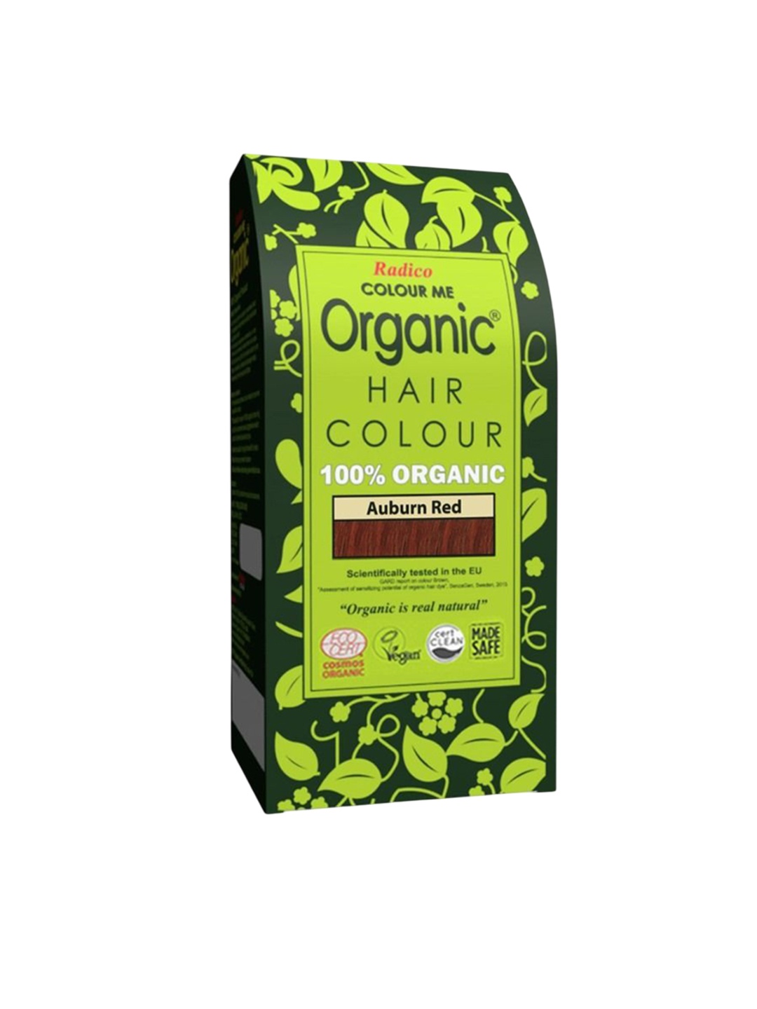 

Radico Colour Me Organic Hair Colour- 100 g- Auburn Red, Rust
