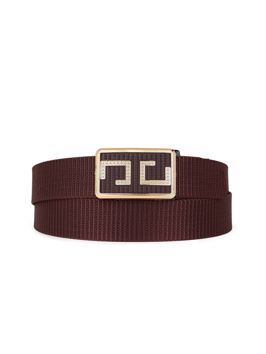 

Provogue Men Textured Belt, Brown