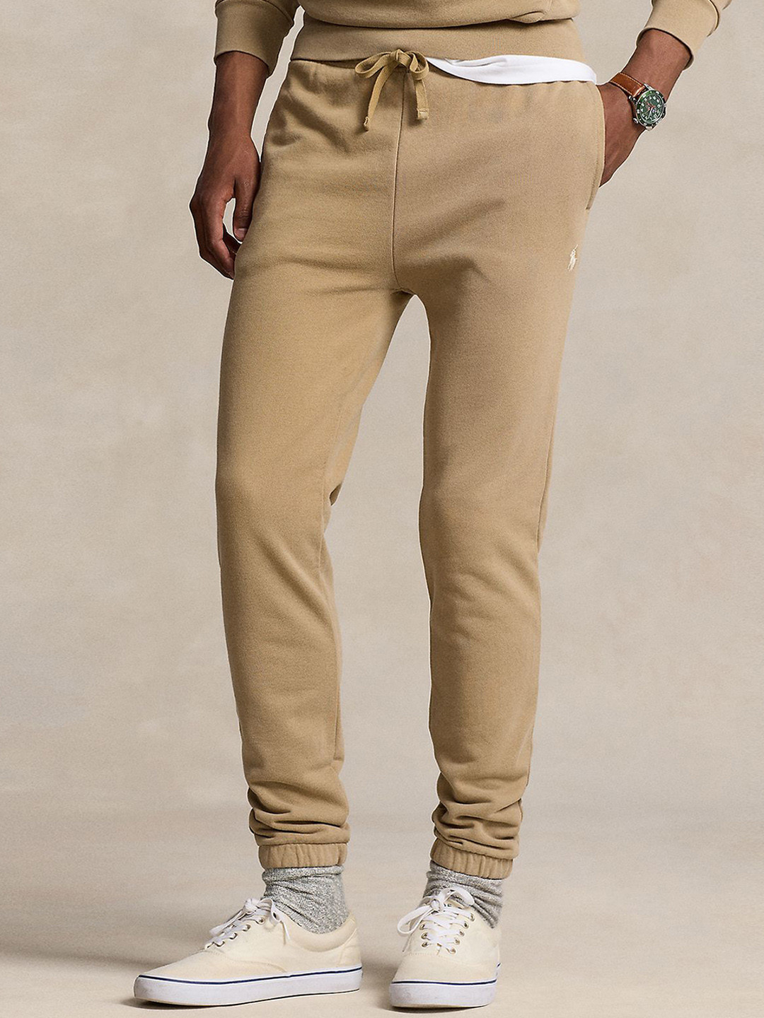 

Polo Ralph Lauren Men Loopback Sweatpants, Beige