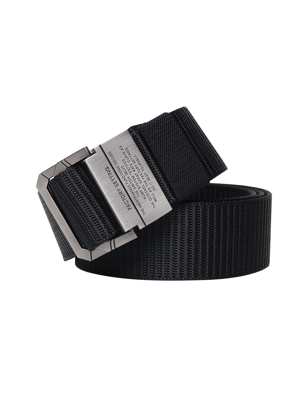 

Provogue Men Textured Belt, Black