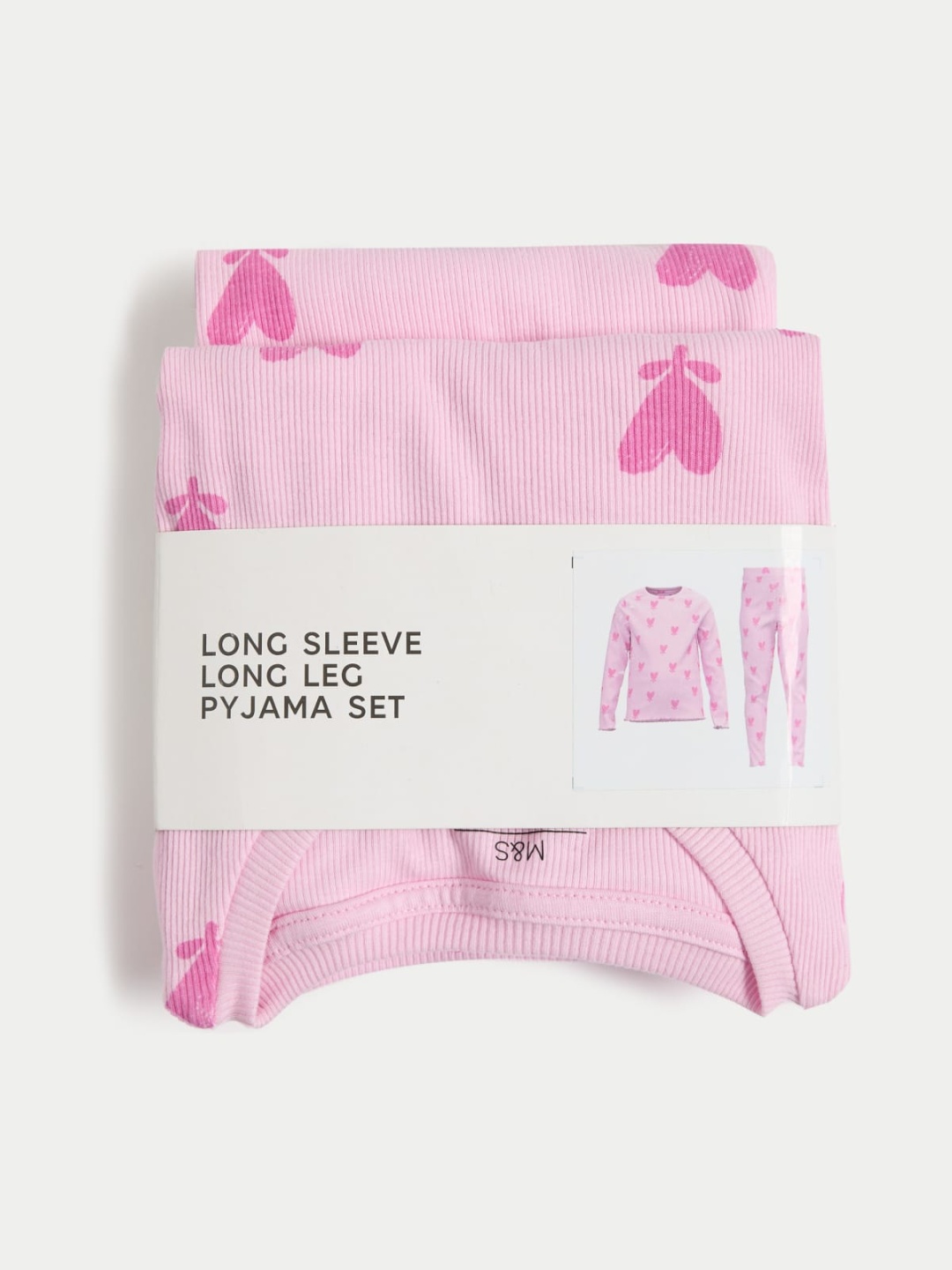 

Marks & Spencer Girls Printed Night suit, Pink