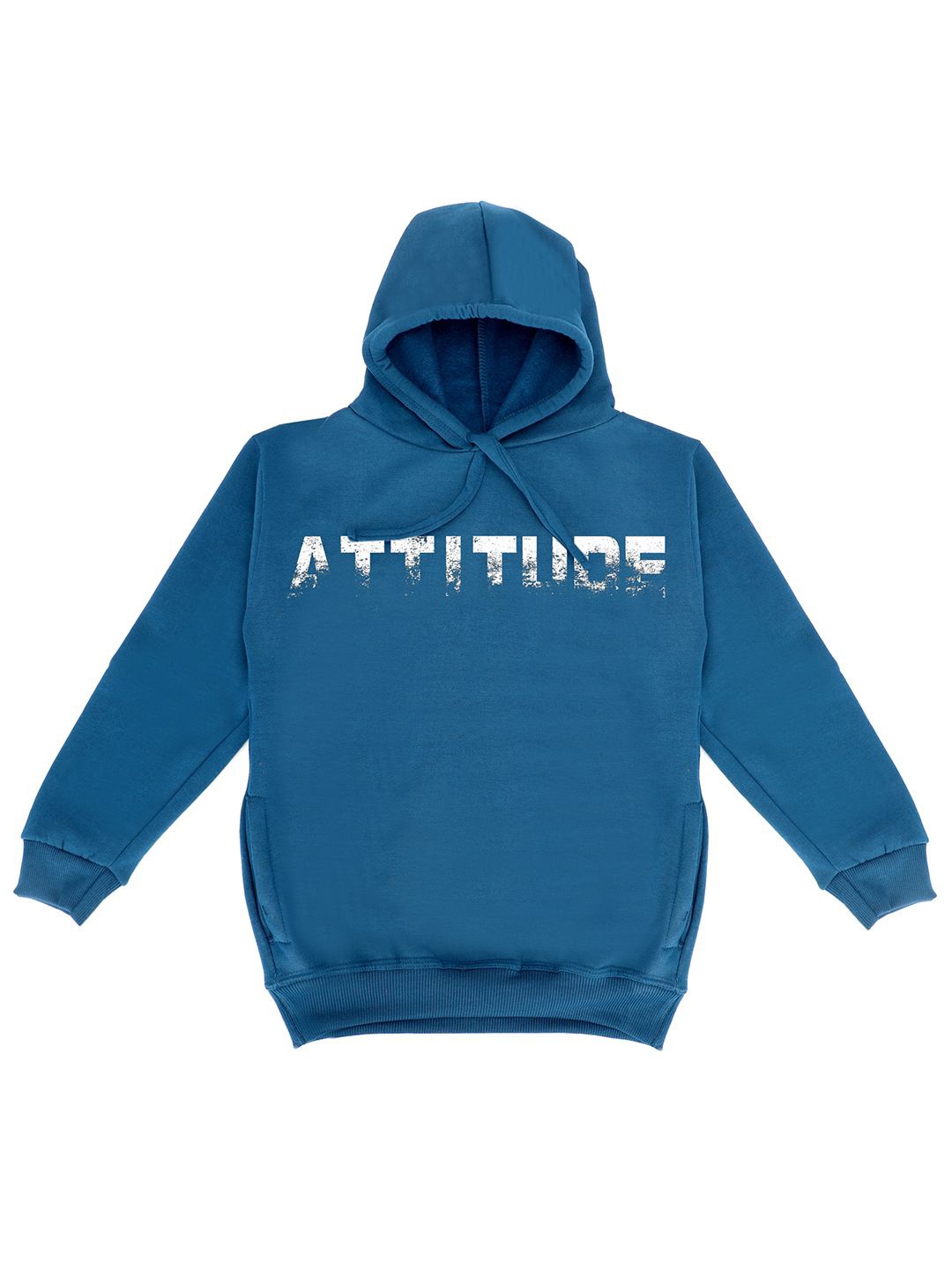 

Fabvio Plus Kids Printed Hooded Sweatshirt, Blue