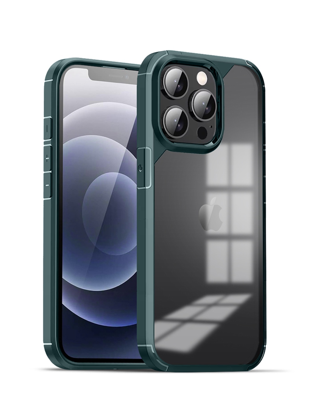 

Karwan iPhone 11 Pro Max Shockproof Bumper Back Case, Green