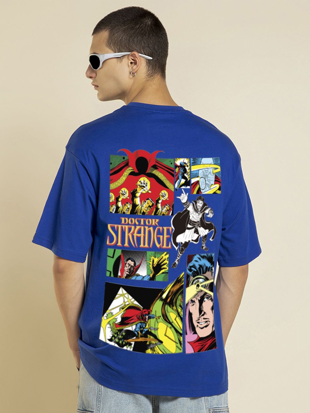 

Bewakoof Men Printed T-shirt, Blue