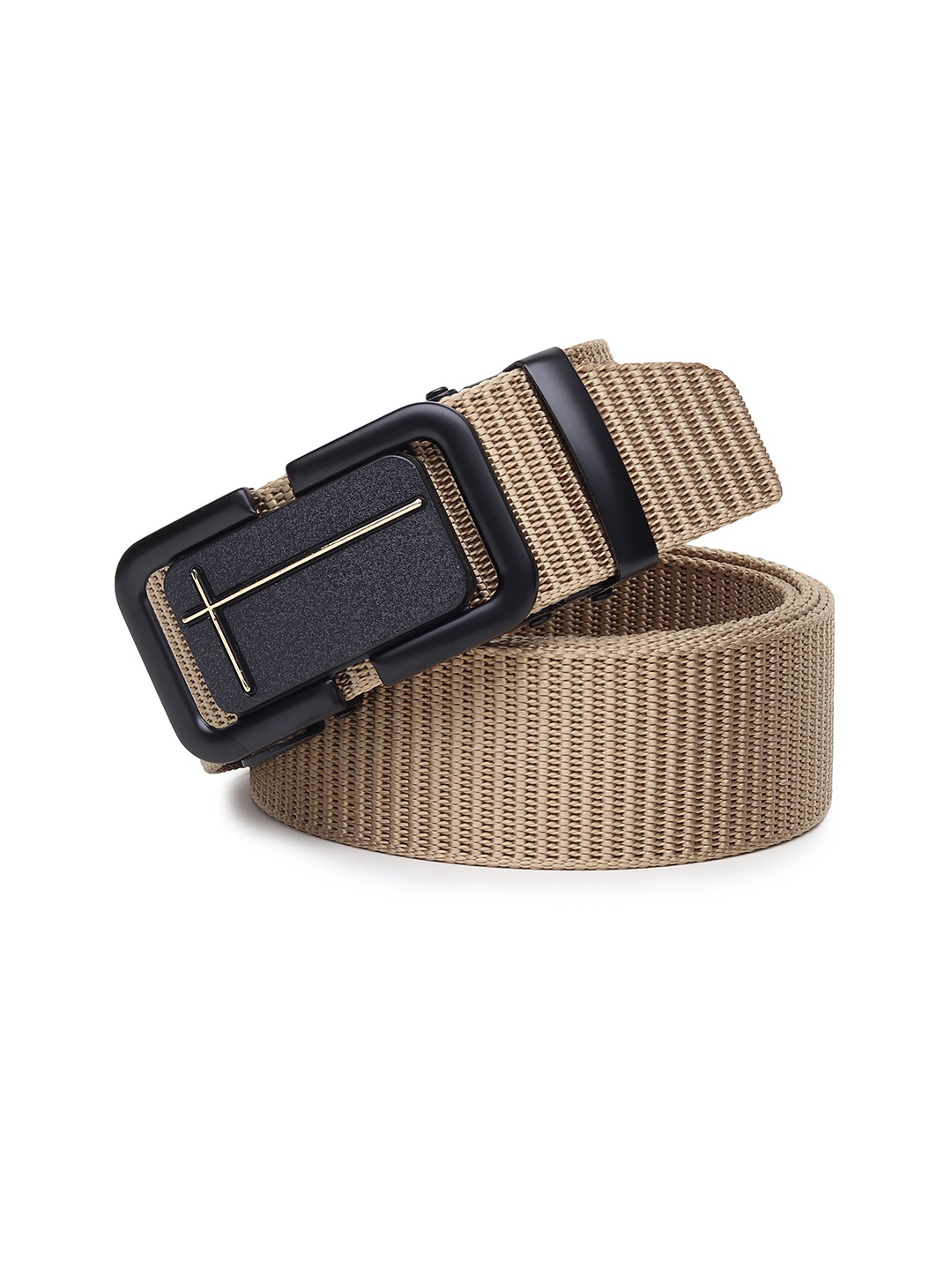 

Provogue Men Textured Belt, Cream