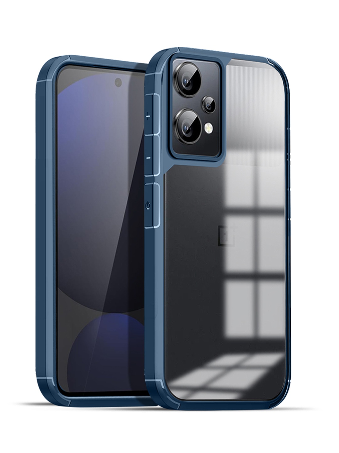 

Karwan Oneplus Nord CE2 Lite Back Shockproof Bumper Case, Blue