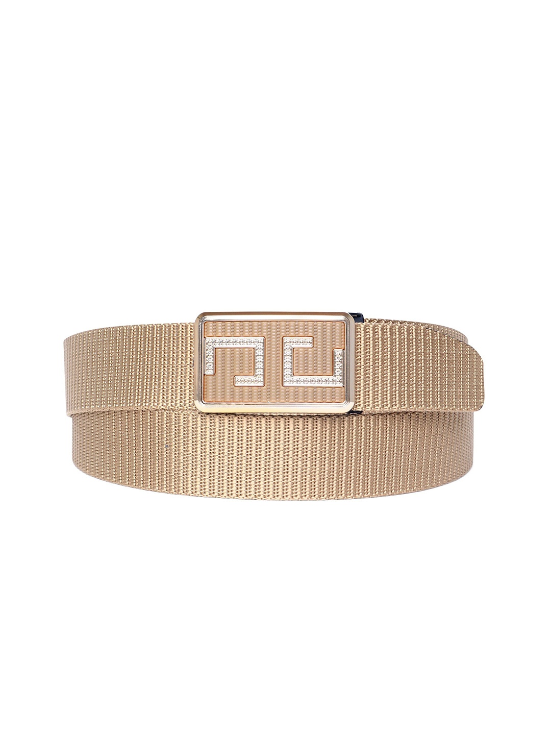 

Provogue Men Textured Belt, Cream