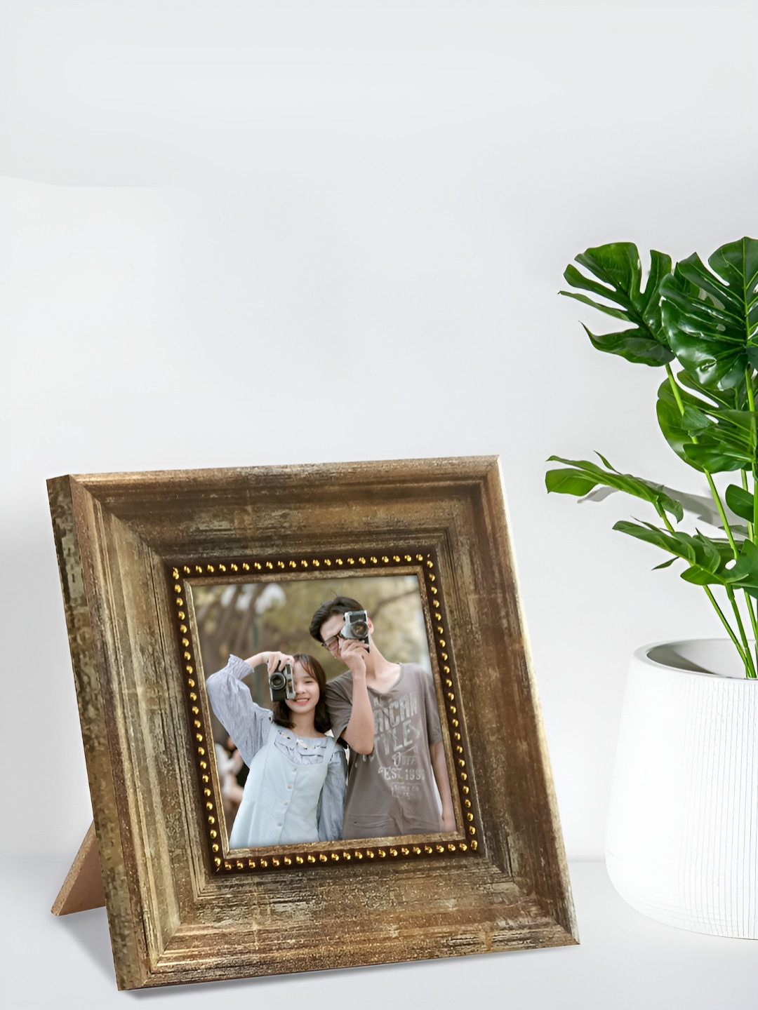 

Art Street Beige MDF Table Photo Frames